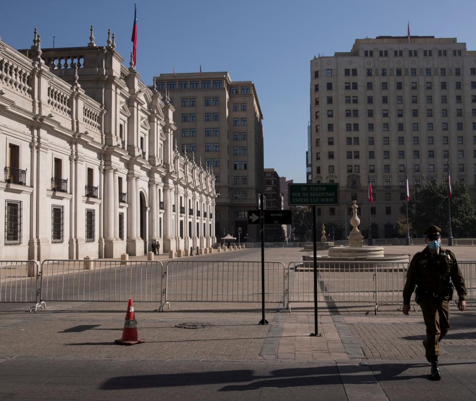 Cuarentena total en Santiago de Chile tras grave aumento de contagios