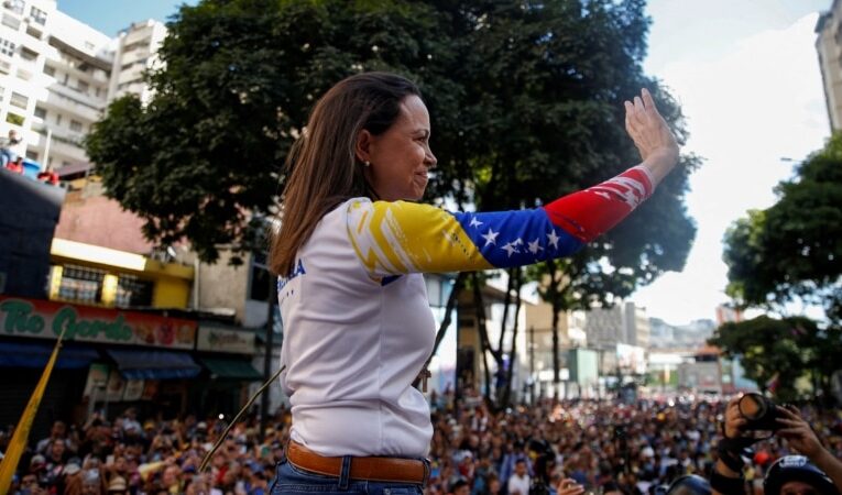 Machado asegura que el gobierno de Maduro está “contra las cuerdas” y que viene el “round ganador”