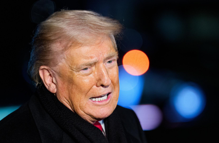 Donald Trump amenaza con demandar al diario The New York Times tras la publicación de un sondeo que revela que solo el 40 % apoya su gobierno