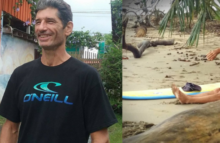 Encuentran sin vida al surfista estadounidense Kurt Van Dyke en su casa en Cahuita, Costa Rica, tras presunto asalto armado