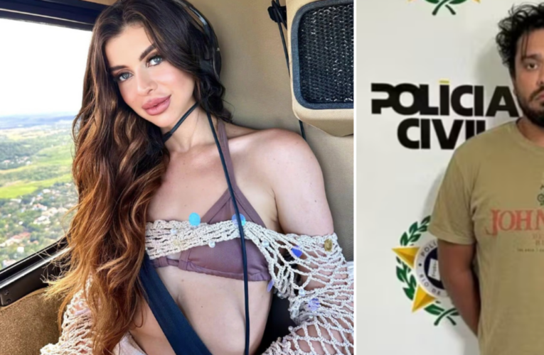 la modelo que cayó de un piso 13 y su novio, el principal sospechoso, apareció muerto en una celda tras su captura