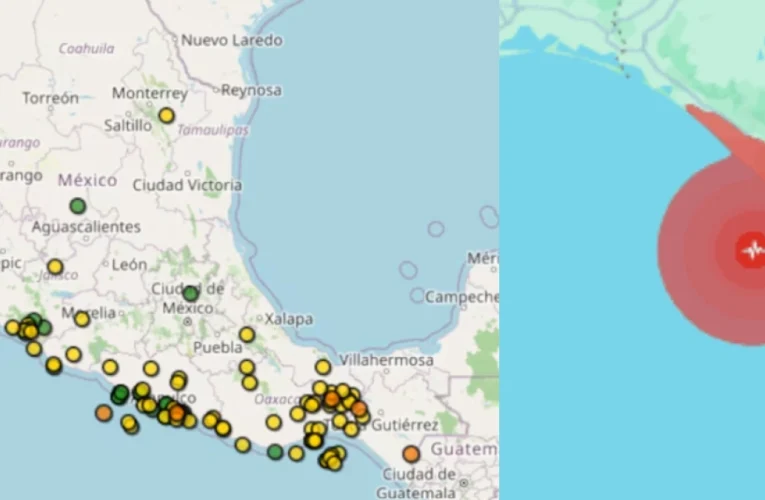 se han registrado más de seis movimientos telúricos